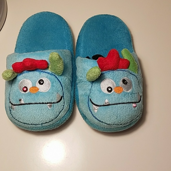 Kids Monster Slippers Size: Small  (light up) - Picture 2 of 6